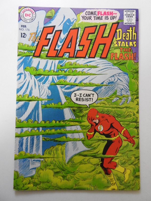 The Flash #176 (1968) VG+ Condition 1 in tear bc