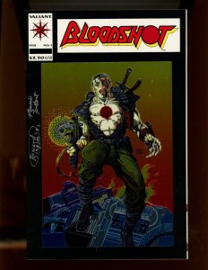 (1993) Bloodshot #1 - SIGNED BY HOWARD SIMPSON AND MAURICE FONTENOT! (9.2)