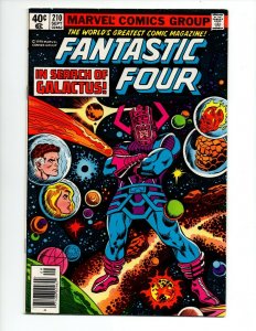 Fantastic Four 210 - Galactus Appearance/Newsstand 8.0/8.5 1979