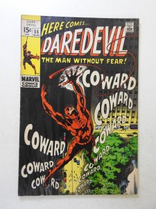 Daredevil #55 (1969) VG+ Condition moisture stain