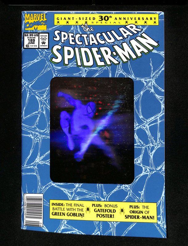 Spectacular Spider-Man #189 Newsstand