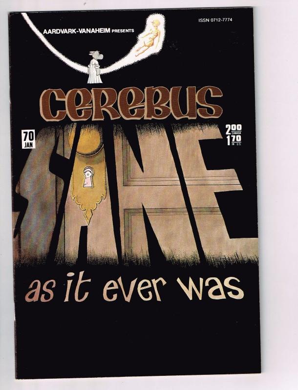 Cerebus The Aardvark # 70 VF/NM Aardvark-Vanaheim Comic Book Dave Sim 1st Pr S10