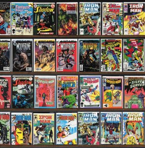 Huge Lot 140+ Comics with Iron Man, Uncanny X-Force, Captain America & More!