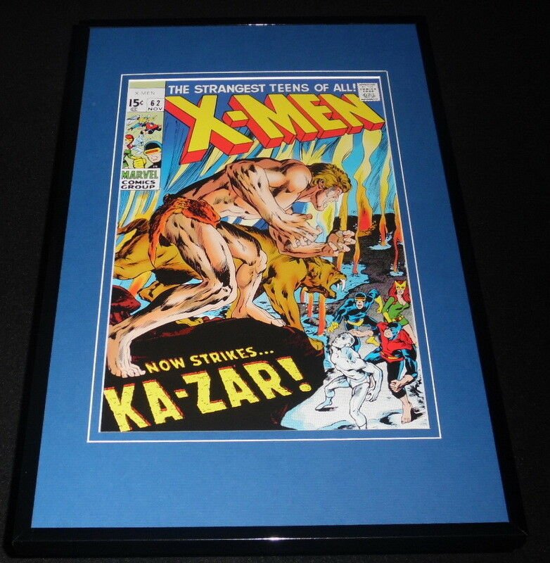 Uncanny X Men #62 Framed 11x17 Cover Display Official Repro Ka-Zar