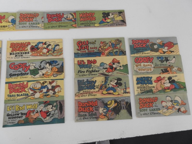 Wheaties Give-away Mini-Comics A,B,C Complete Sets #1-8 Amazing Complete Set! VF