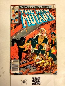 The New Mutants # 4 VF Marvel Comic Book X-Men 1 PB4