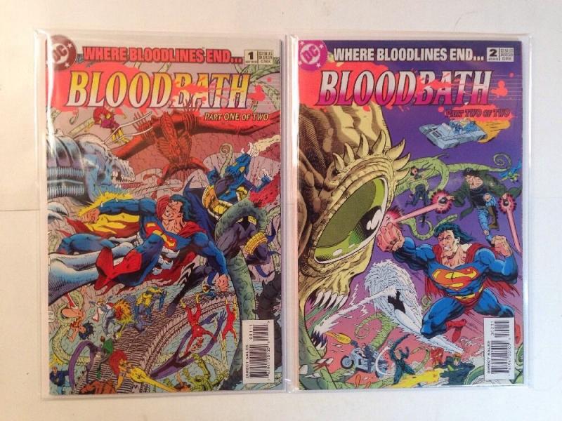 Bloodbath 1-2 Complete Near Mint Lot Set Run 