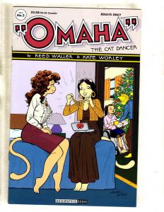 Lot Of 10 Omaha Kitchen Sink Comic Books # 19 20 1 2 3 3 4 1 2 Interview #59 JF1