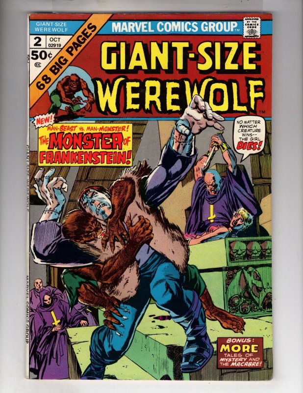 Giant-Size Werewolf #2 (1974)   / CR400-MC#200