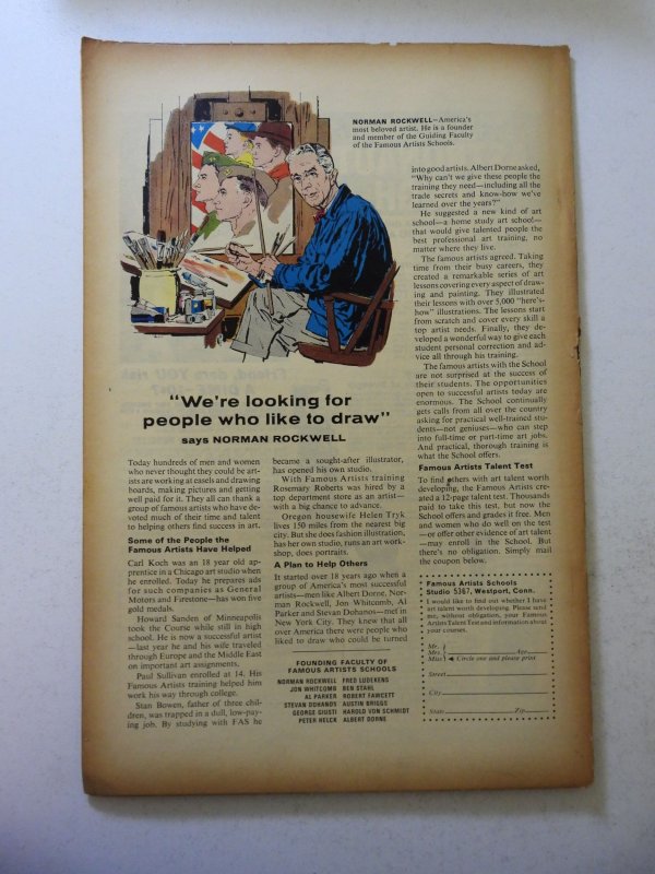 Thor #139 (1967) VG Condition cover detached at 1 staple