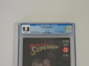 Superman Forever #1 CGC 9.8; Alex Ross 3D lenticular cover!!
