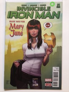 Invincible Iron Man (2015) #4 3rd Print Marvel Comics HTF variant Mary Jane