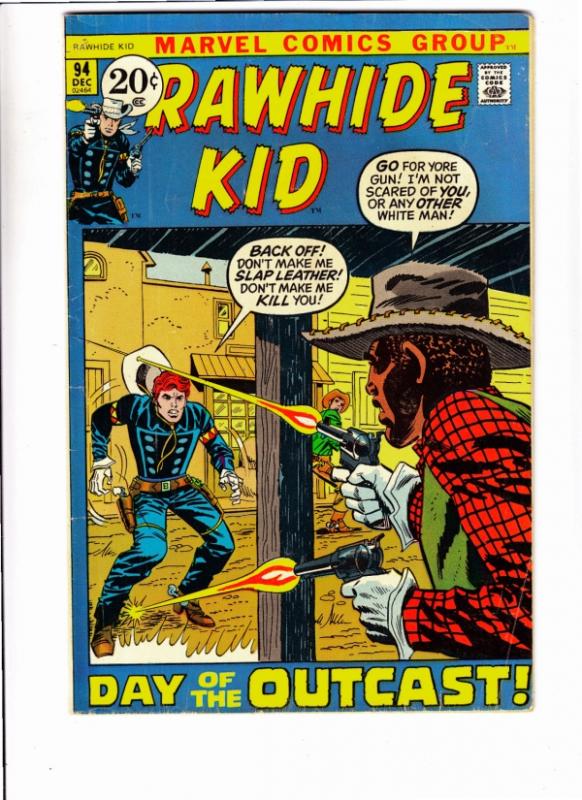 Rawhide Kid #94 (Dec-71) FN Mid-Grade Rawhide Kid