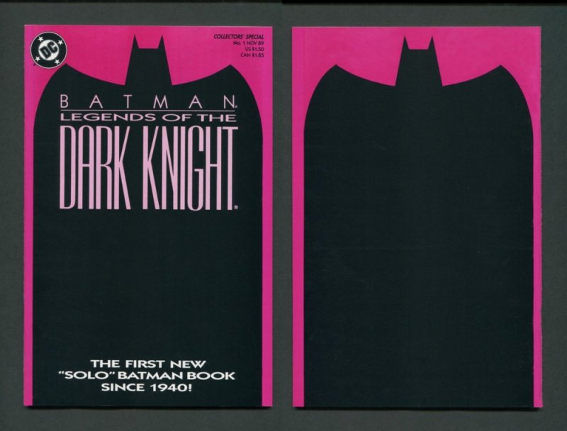 Batman:Legends of the Dark Knight #1 / 9.4-9.6 NM+ (SET)  Nov 1989