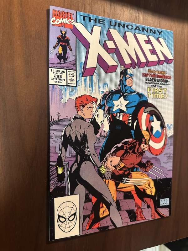Uncanny X-Men #268 FN/VF Direct Ed. (Marvel 1990)