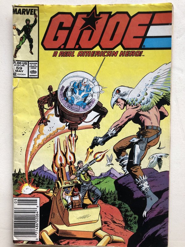 G.I Joe 59, VG, lotsa fughtin’