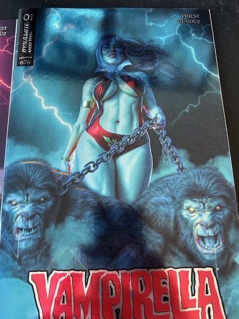 Vampirella #1 Cover C - Mark Spears (2025) LOT 4 issues