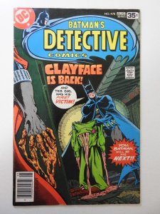 Detective Comics #478 (1978) VG/FN Condition
