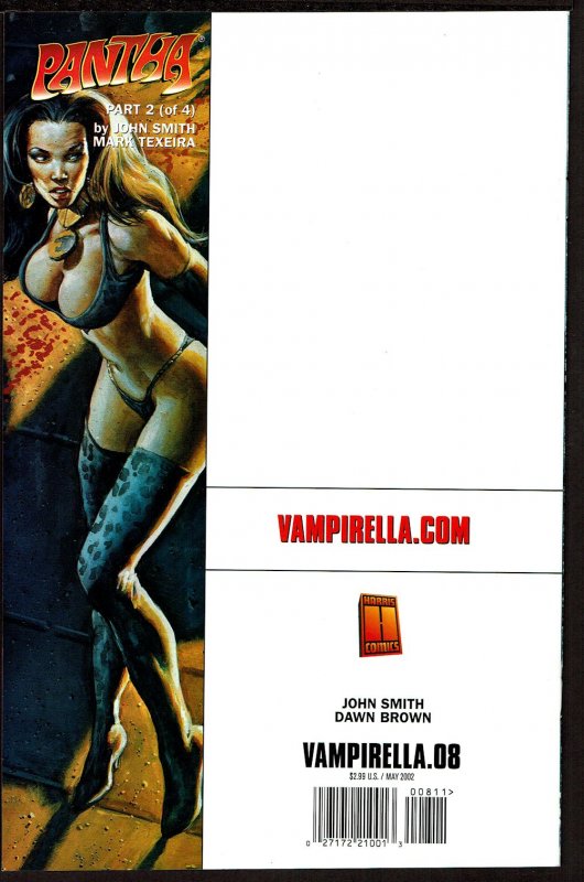 Vampirella #8  ( 2002, Harris)  9.2 NM-