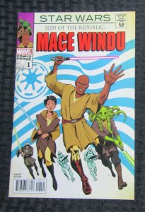 2017 MACE WINDU #1 Variant VF+ 8.5 Marvel Comics / Star Wars
