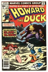 Howard The Duck #15 1977-marvel-1st Dr. Bong VF-