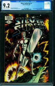 SILVER SURFER V.2 #1 CGC 9.2 1982 - MARVEL COMICS 2012368008