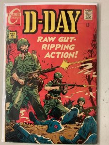 D-Day #6 last issue Charlton Comics 4.5 (1968)