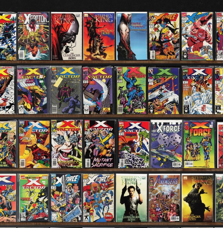 Huge Lot 150+ Comics with X-Factor, Avengers, X-Force & More!