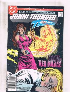 Lot of 2 Jonni Thunder aka Thunderbolt DC Comic Books #1 2  TW42