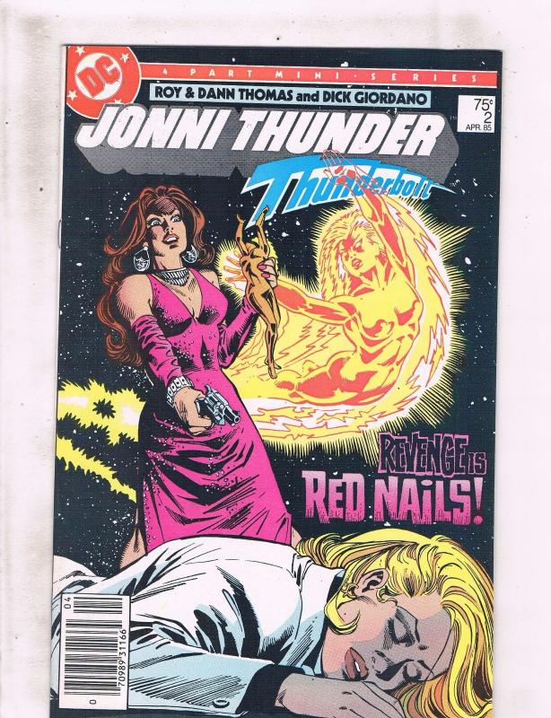 Lot of 2 Jonni Thunder aka Thunderbolt DC Comic Books #1 2  TW42