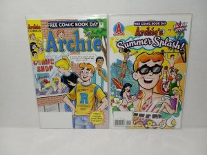 ARCHIE: FCBD, BLU RIBBON AND SUMMER SPLASH - FREE SHIPPING