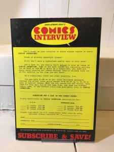 Comics Interview Super Special: Batman Magazine 1989 VF Squarebound