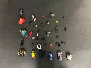 WWE AEW Mattel Elite Lot of 105 With Accessories