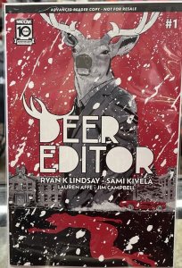 Deer Editor #1 2024 Lindsay Promo Advanced Reader Copy Mad Cave EB104