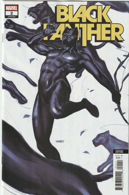 Black Panther # 2 Sway 1:25 Variant Cover NM Marvel 2021 [D5]