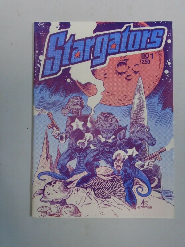 Stargators #1 8.0 VF (1989 Burcham Studios)