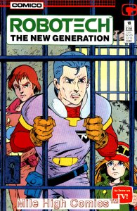ROBOTECH: THE NEW GENERATION (1985 Series) #18 Good Comics Book