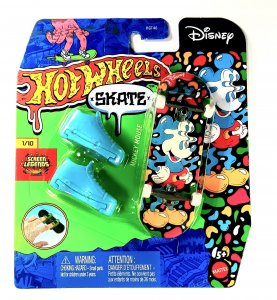 DISNEY MICKEY MOUSE | SCREEN LEGENDS #1/10 | MATTEL 2023 | HOT WHEELS SKATE |NIB