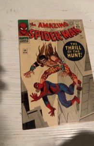The Amazing Spider-Man #34 (1966)vs kraven the hunter
