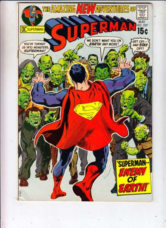 Superman #237 (May-71) VF High-Grade Superman, Jimmy Olsen,Lois Lane