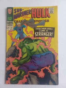 Tales to Astonish #89 - Namor - Hulk - The Stranger - 1966 - VG