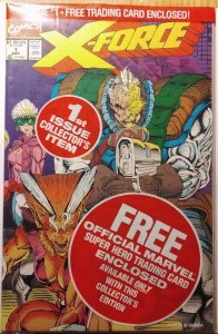 X-Force #1 (1991) Deadpool card