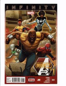 6 Mighty Avengers Marvel Comic Books #1 2 3 4 5 6 Spider-Man Hulk Thor Wasp J120