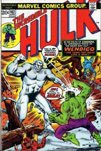 Incredible Hulk, The #162 VG ; Marvel | low grade comic Wendigo Steve Englehart