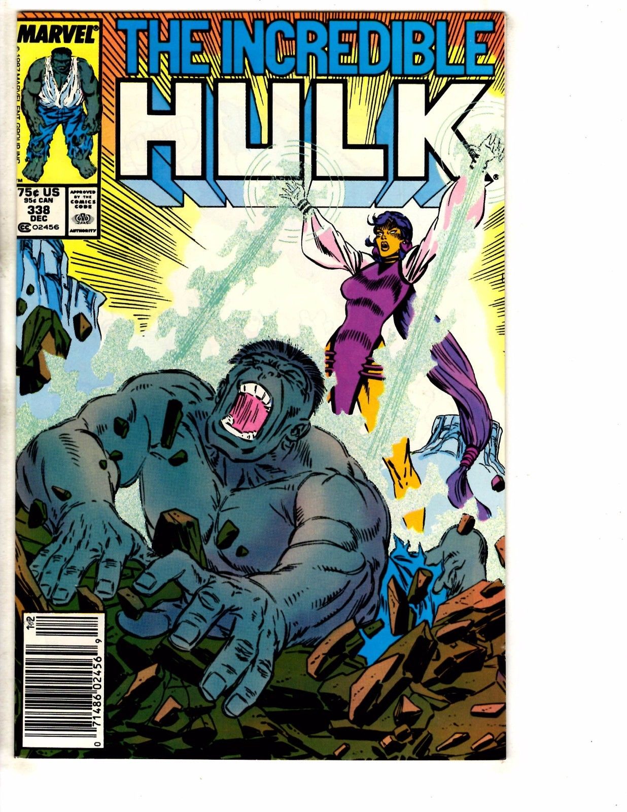 Lot Of 4 Incredible Hulk Marvel Comic Books 338 339 345 346 Avengers Thor J274 Hipcomic