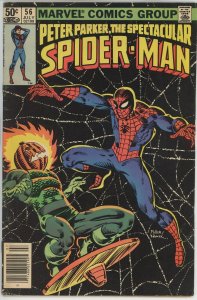 Spectacular Spider-Man #56 (1976) - 4.5 VG+ *Jack O'Lantern*