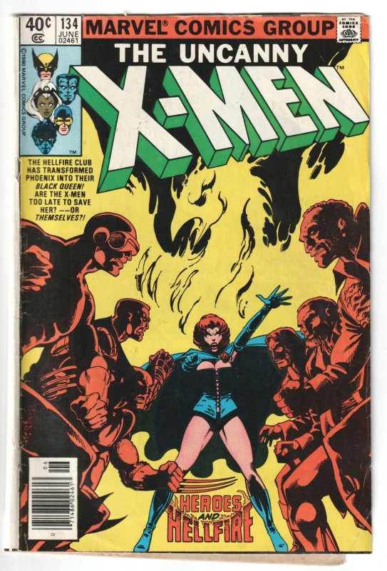 The X-Men #134 Newsstand Edition (1980)