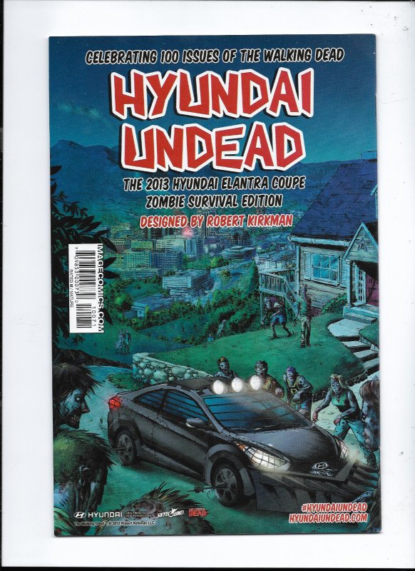 WALKING DEAD #100 - OTTLEY VARIANT COVER! - (9.2) 2012