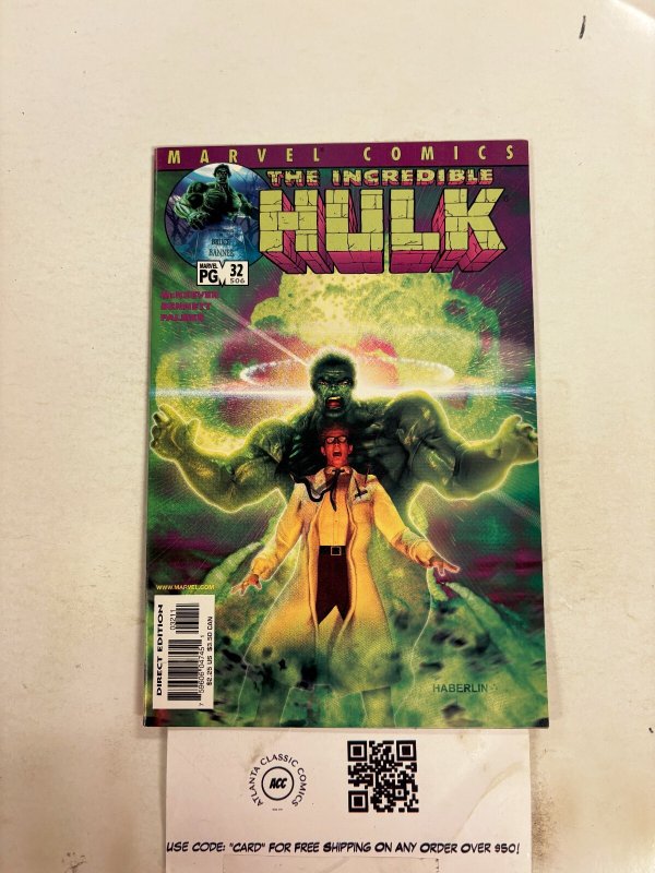Incredible Hulk #32 NM Marvel Comic Books Avengers Bruce Banner Thor 26 HH66