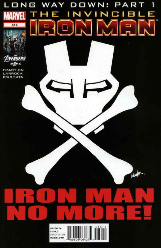 Invincible Iron Man #516 VF/NM; Marvel | save on shipping - details inside